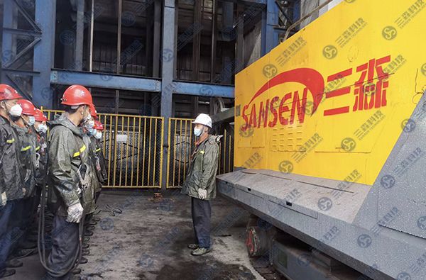 陕西彬长集团胡家河矿换绳项目