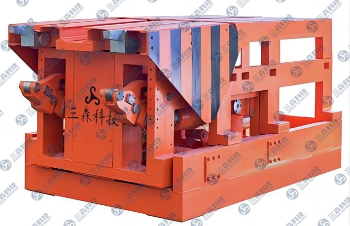 ZHT-DB型绳罐道双定位补偿摇台