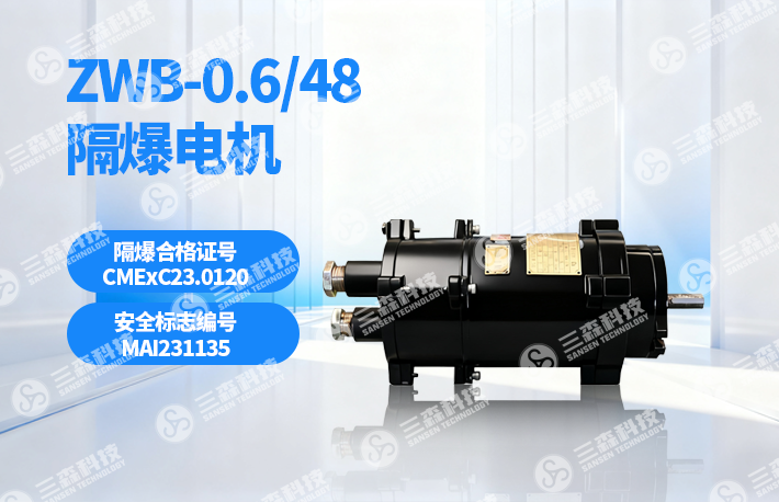 ZWB-0.6/48 矿用隔爆型直流无刷电机